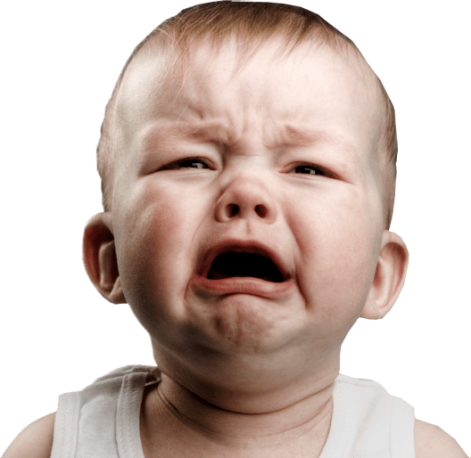 Crying-baby-white-background